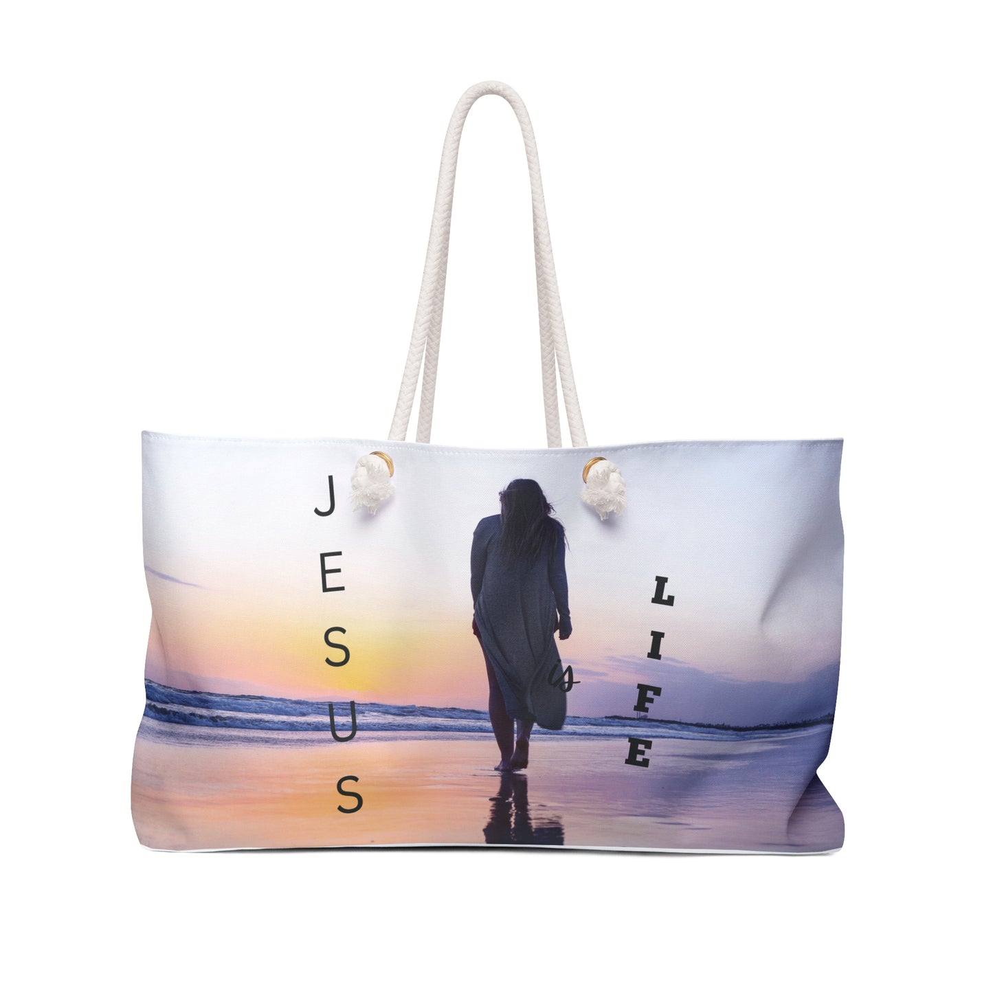 Jesus is life-Weekender Bag